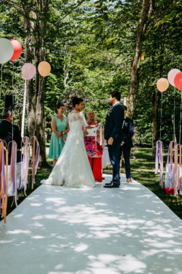 Hochzeit beim Waldhaus zur alten Tram 325